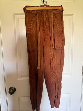 CHUFY Forever Patagonia Organic Cotton Belted Utility Pants XS